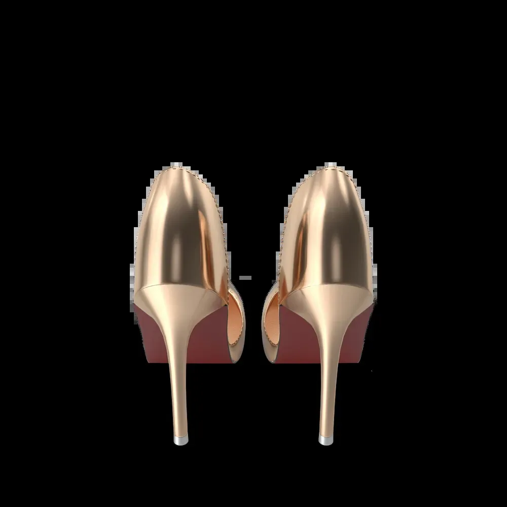 Golden Shoes Woman imagem 3