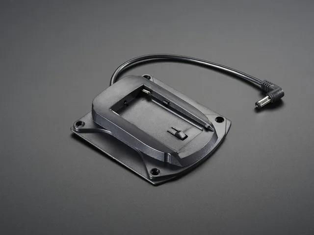 Camcorder Battery Holder/Adapter for Sony NP-F750 w/ DC Jack