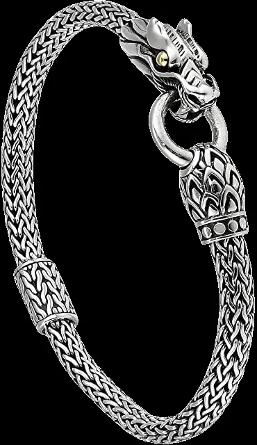 John Hardy Women's Legends Naga Gold & Silver Dragon Station Chain Bracelet imagem 1