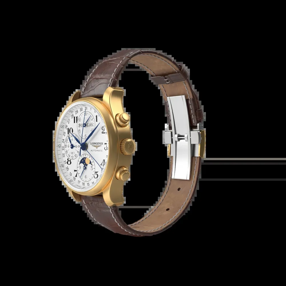 Brown Leather Belt Watch imagem 2
